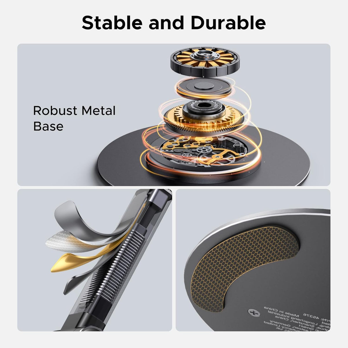 Magnetic Phone Stand for Magsafe, Height Adjustable Iphone Stand