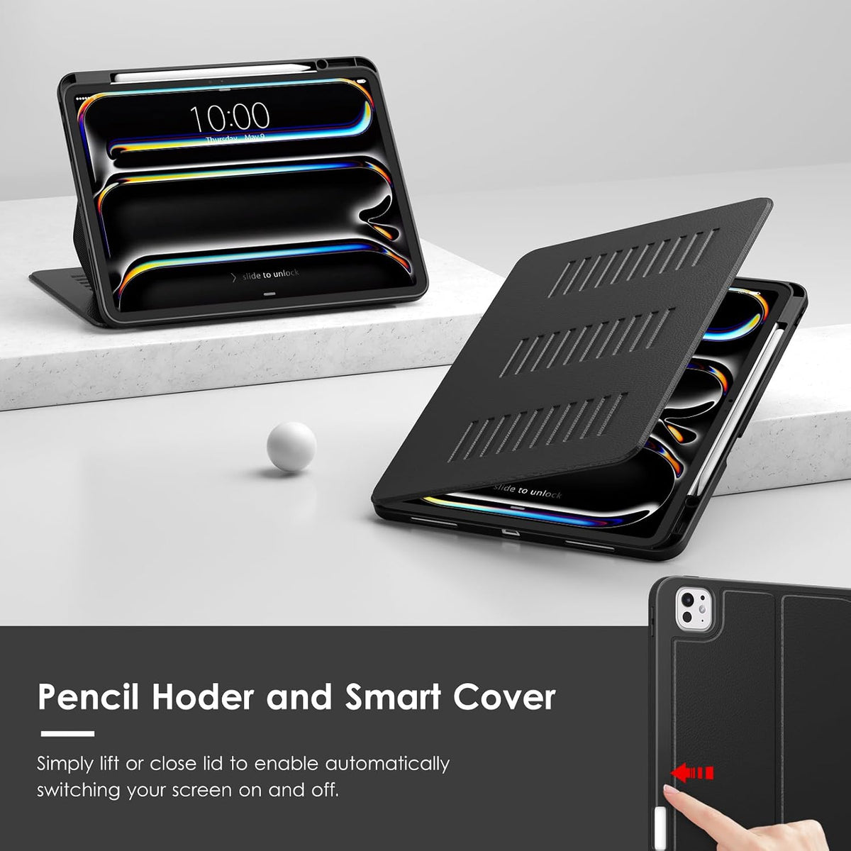 Case for Ipad Ipad Pro 13-Inch M5 or M4 Released in 2025 or 2024