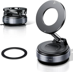 NOSGNL 360° Magnetic MagSafe Car Phone Mount (iPhone 12-17) – Black