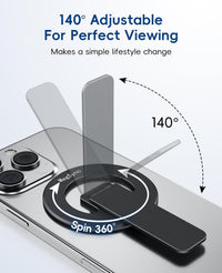 Magnetic Phone Stand for Mag-Safe, 3In1 Phone Grip Holder Kickstand