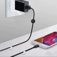 1/5/10/20Pcs Cable Clips Winder Silicone Cable Organizer Desk Wire Storage Charger Cord Holder for Car USB Charging Tablet Wire