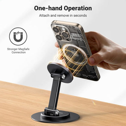 Magnetic Phone Stand for Magsafe, Height Adjustable Iphone Stand